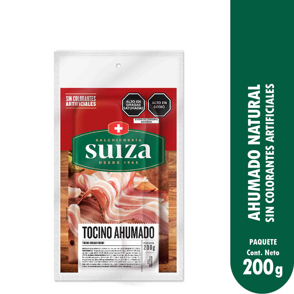 Tocino Ahumado Suiza 200g