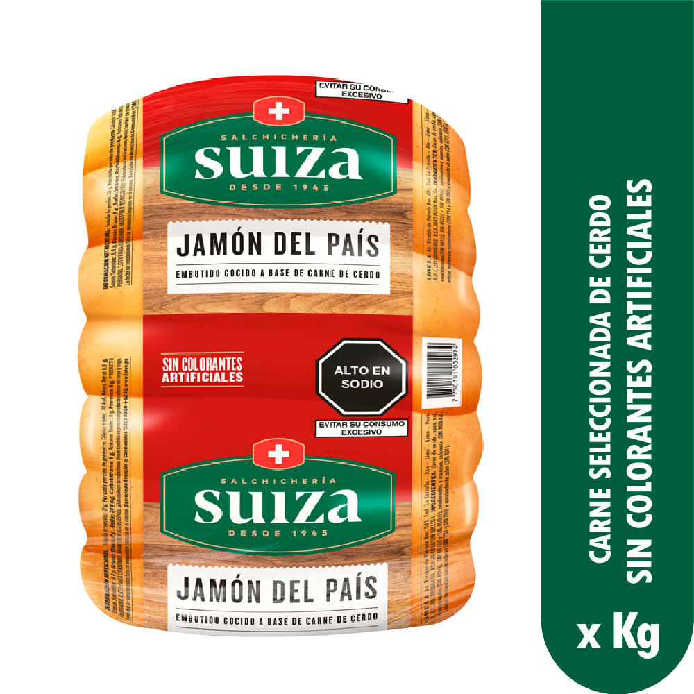 Jamón del País Suiza x kg