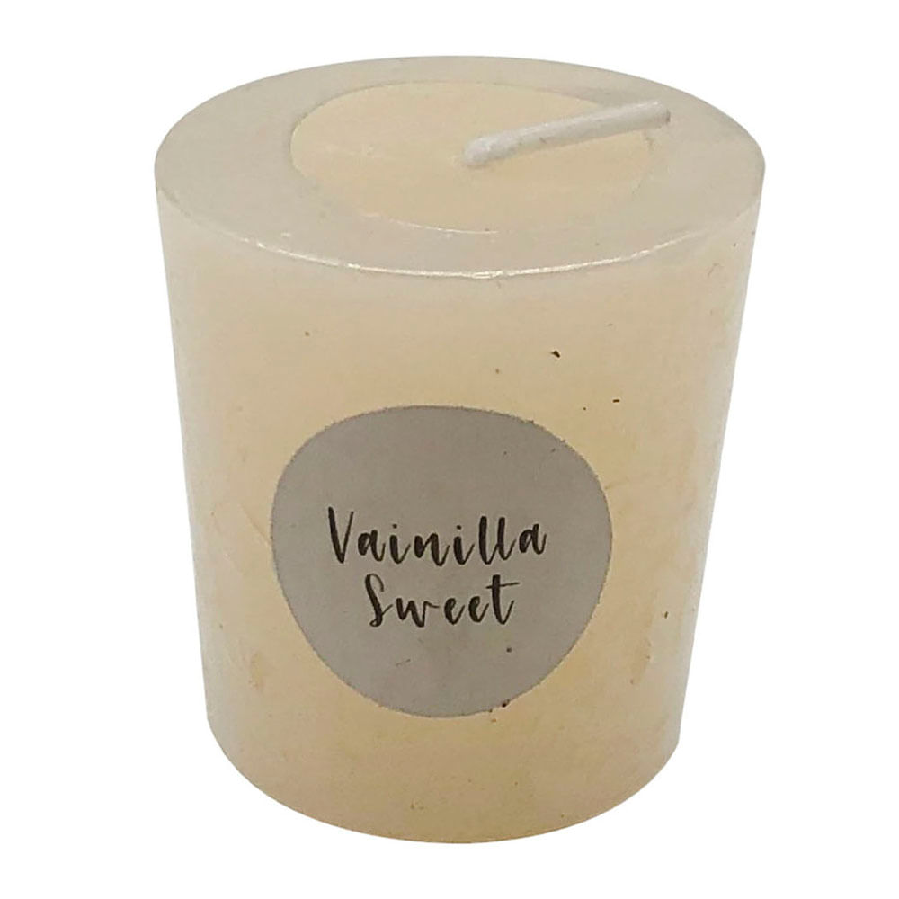 Vela Krea Votiva Aroma Taupe