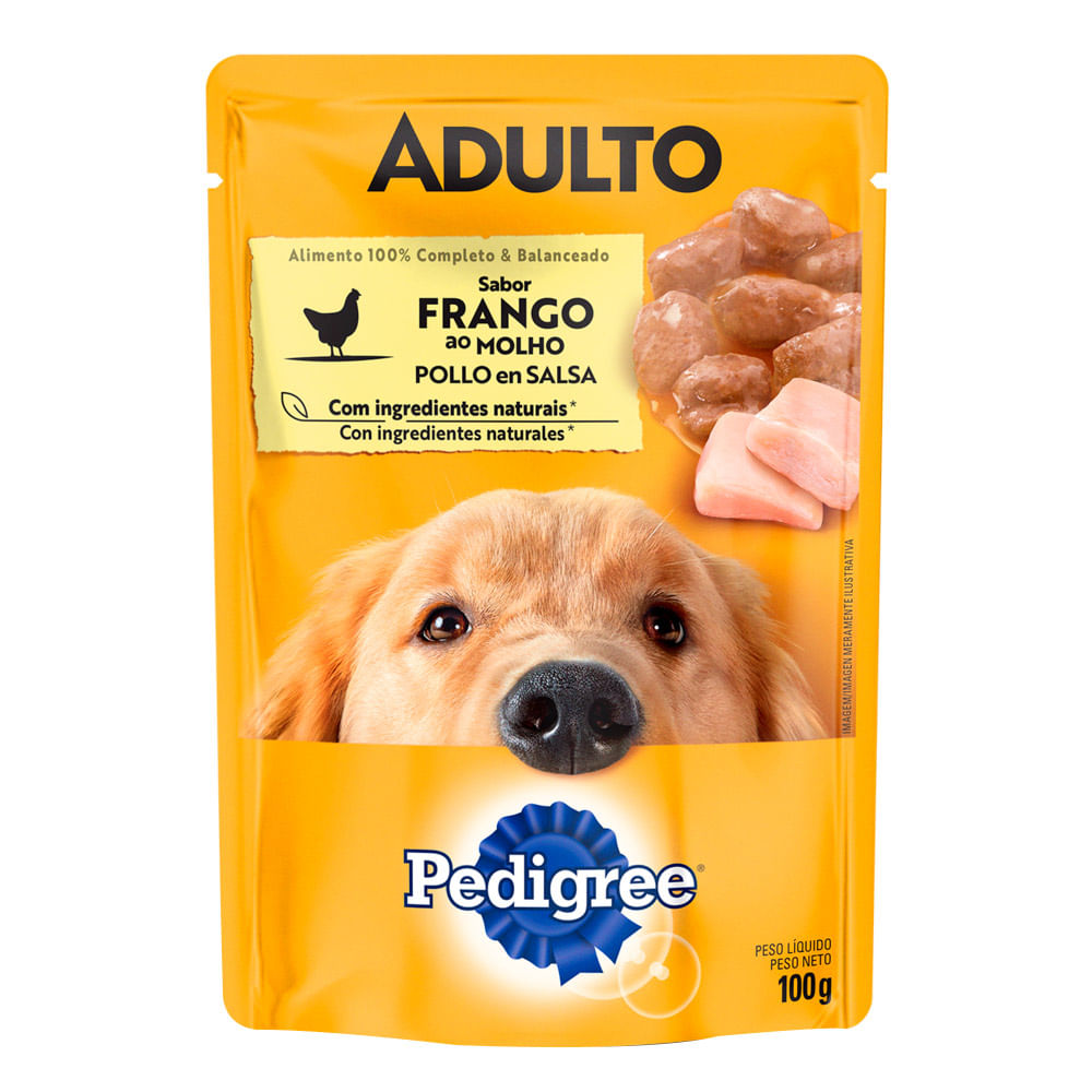 Alimento Húmedo para Perros Adultos Pedigree Pollo 100g