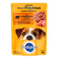 Alimento Húmedo para Perros Adultos Pedigree Razas Pequeñas Cordero 100g