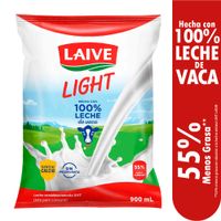 Leche Semidescremada UHT Laive Light 900ml