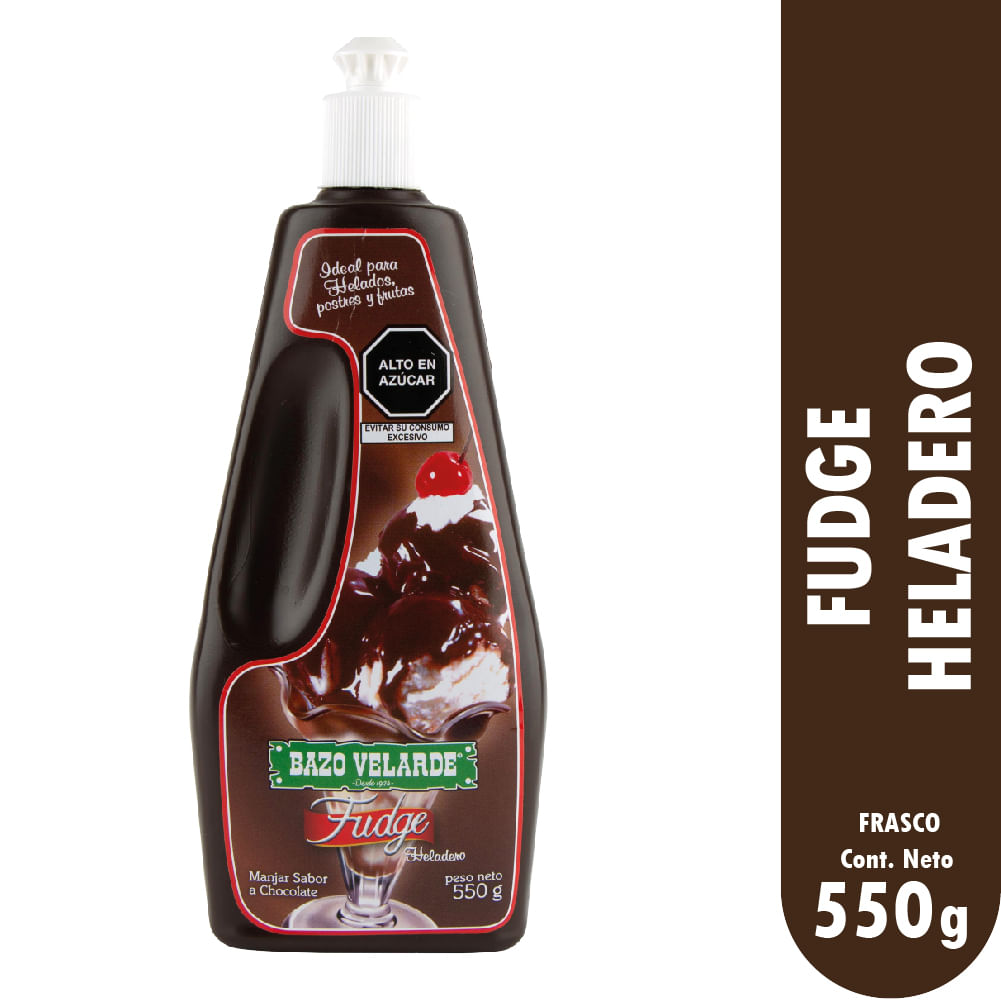 Fudge Heladero Bazo Velarde 550g