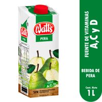Bebida de Pera Watts Caja 1L