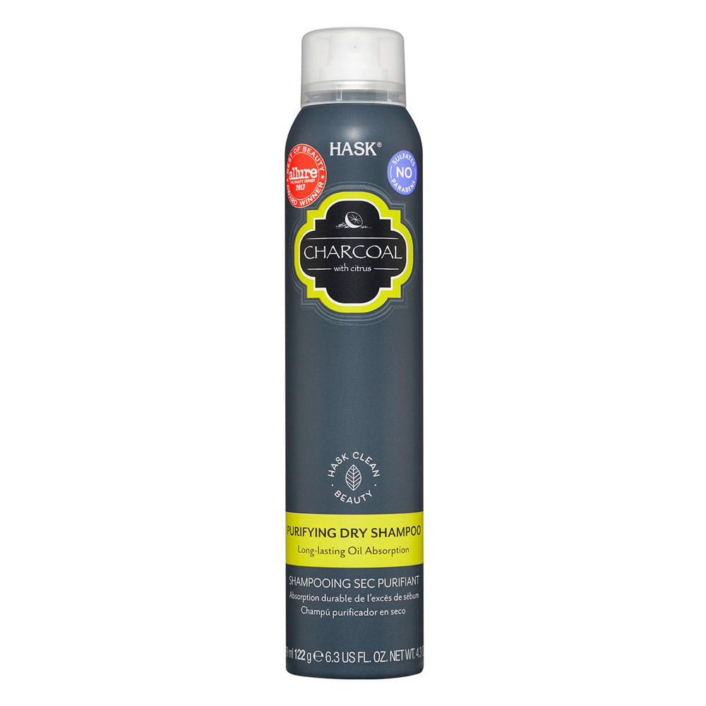 Shampoo Seco Hask Charcoal 122g Wong