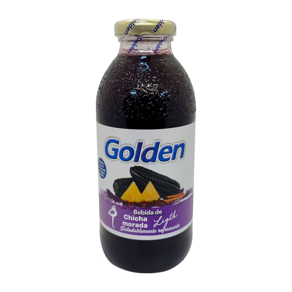 Bebida de Chicha Morada Light Golden Botella 485ml