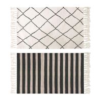 Alfombra Krea Print Grises 50x80cm Assorted