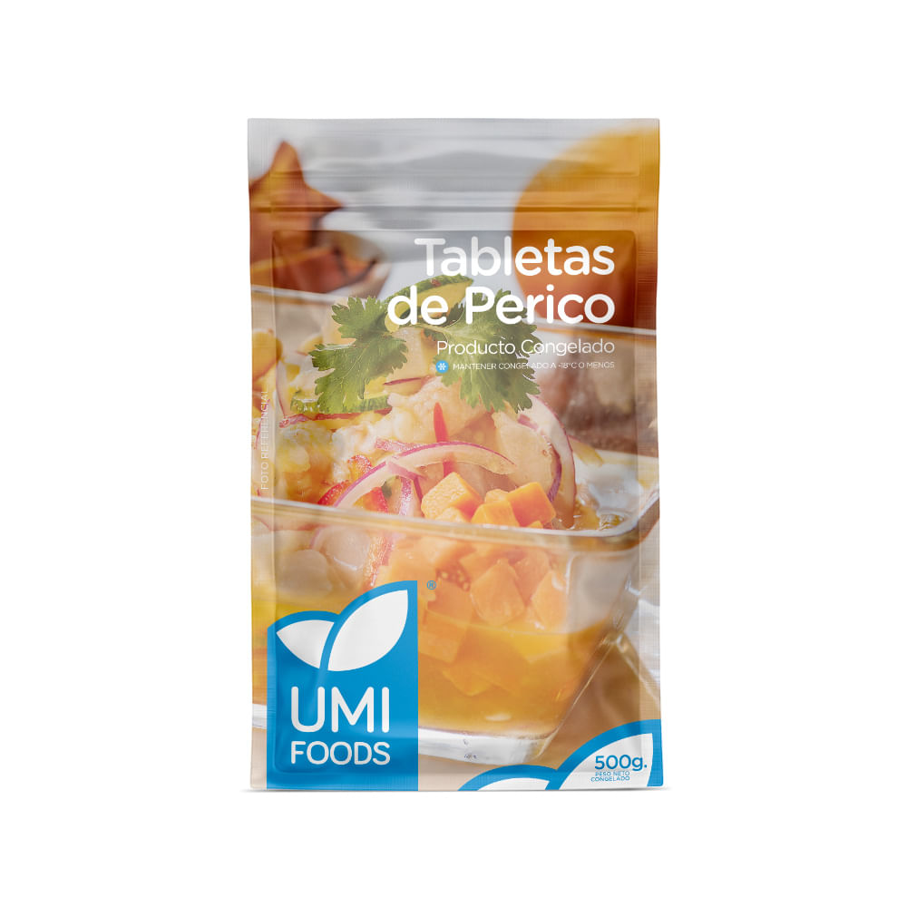 Tabletas de Perico Umi Foods 500g