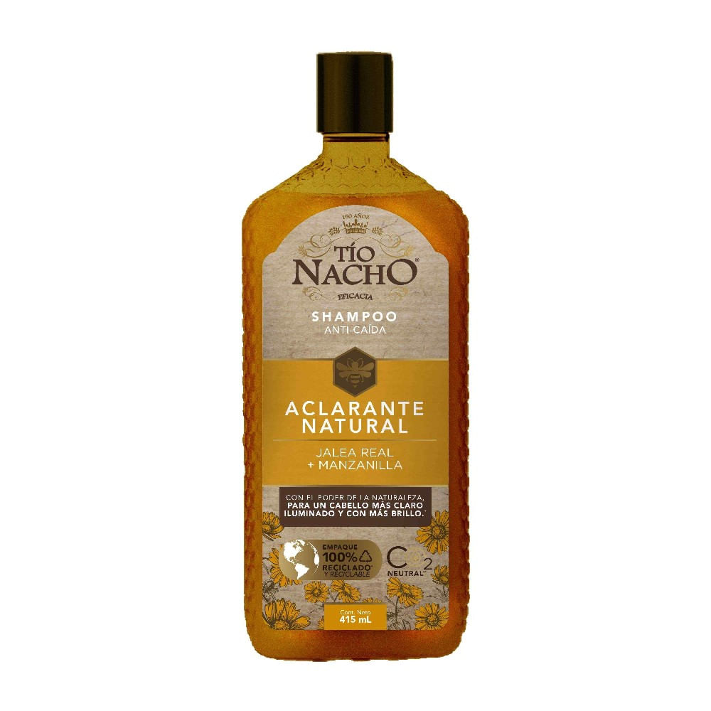 Shampoo Tío Nacho Anti Caída Aclarante 415ml