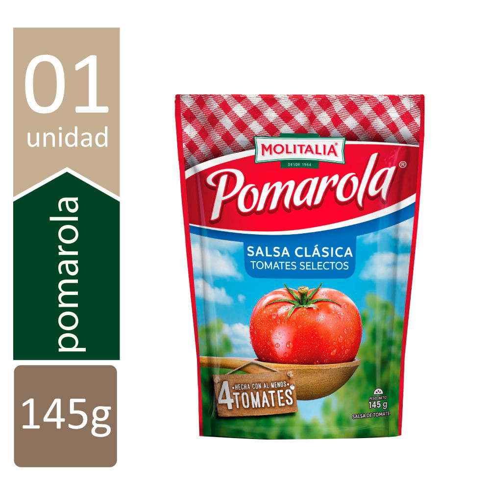 Salsa de Tomate Pomarola 145g
