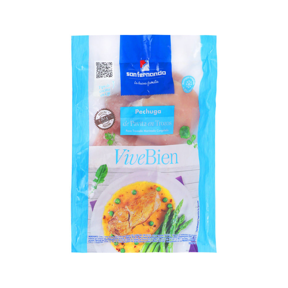 Pechuga de Pavita en Trozos San Fernando x Kg