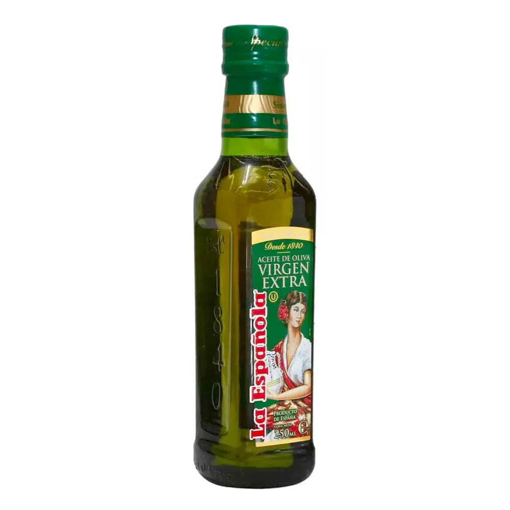 Aceite de Oliva La Española Extra Virgen Botella 250 ml