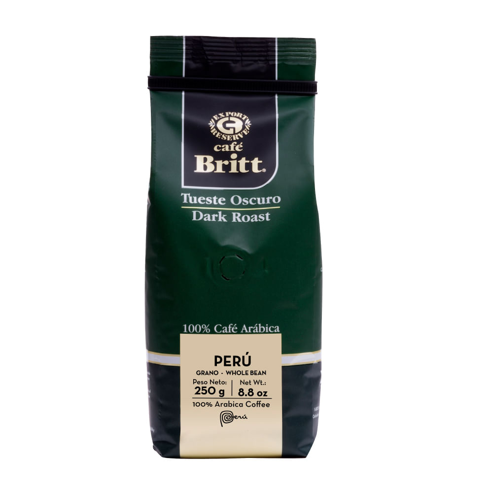Café en Grano Tueste Oscuro Britt 250g