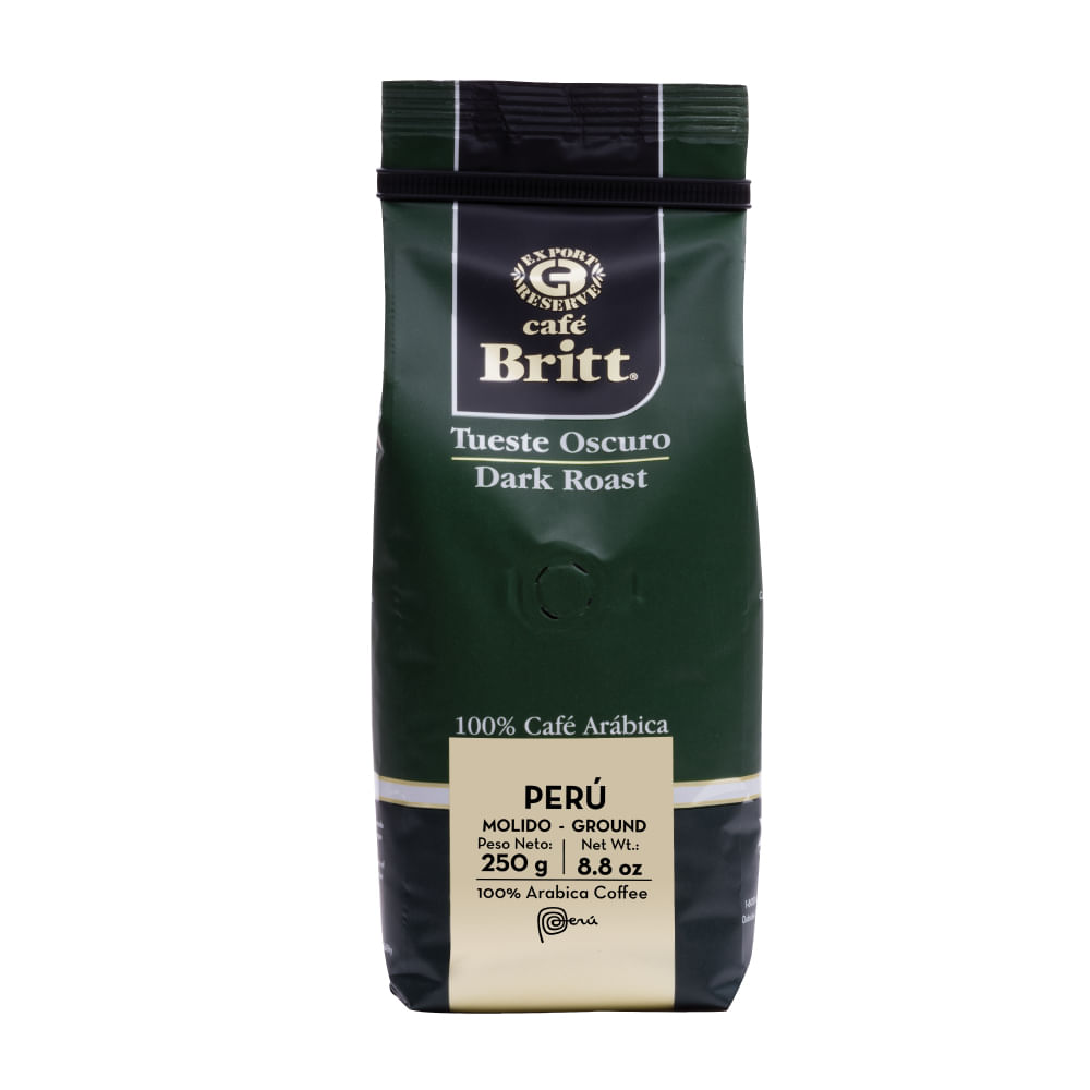Café Molido Tueste Oscuro Britt 250g