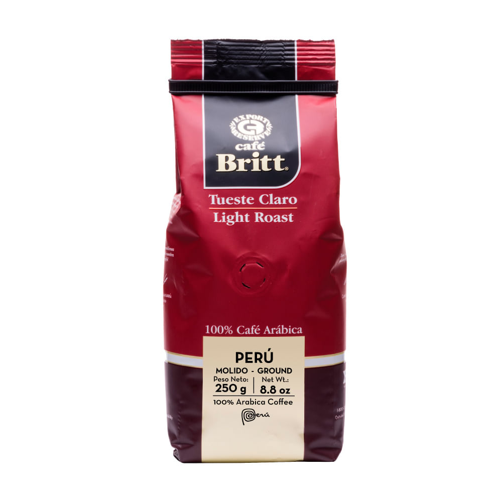 Café Molido Tueste Claro Britt 250g