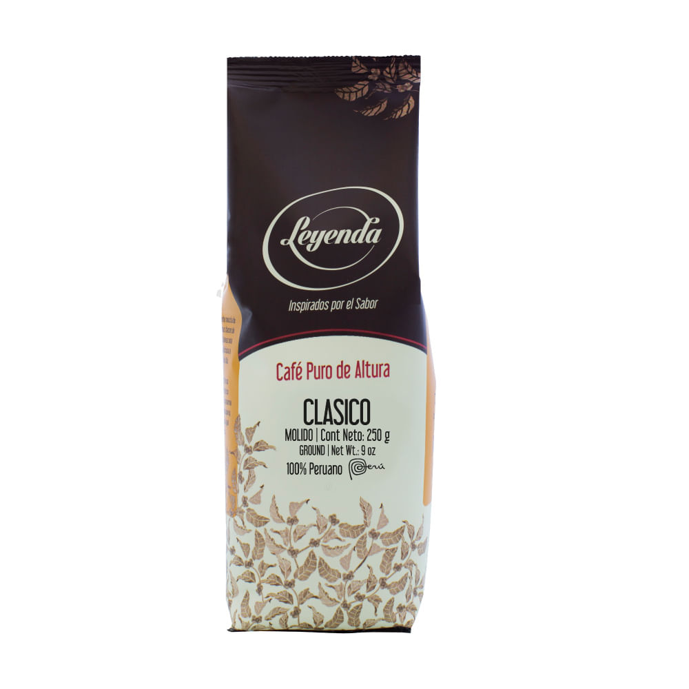 Café Molido Leyenda Clásico 250g