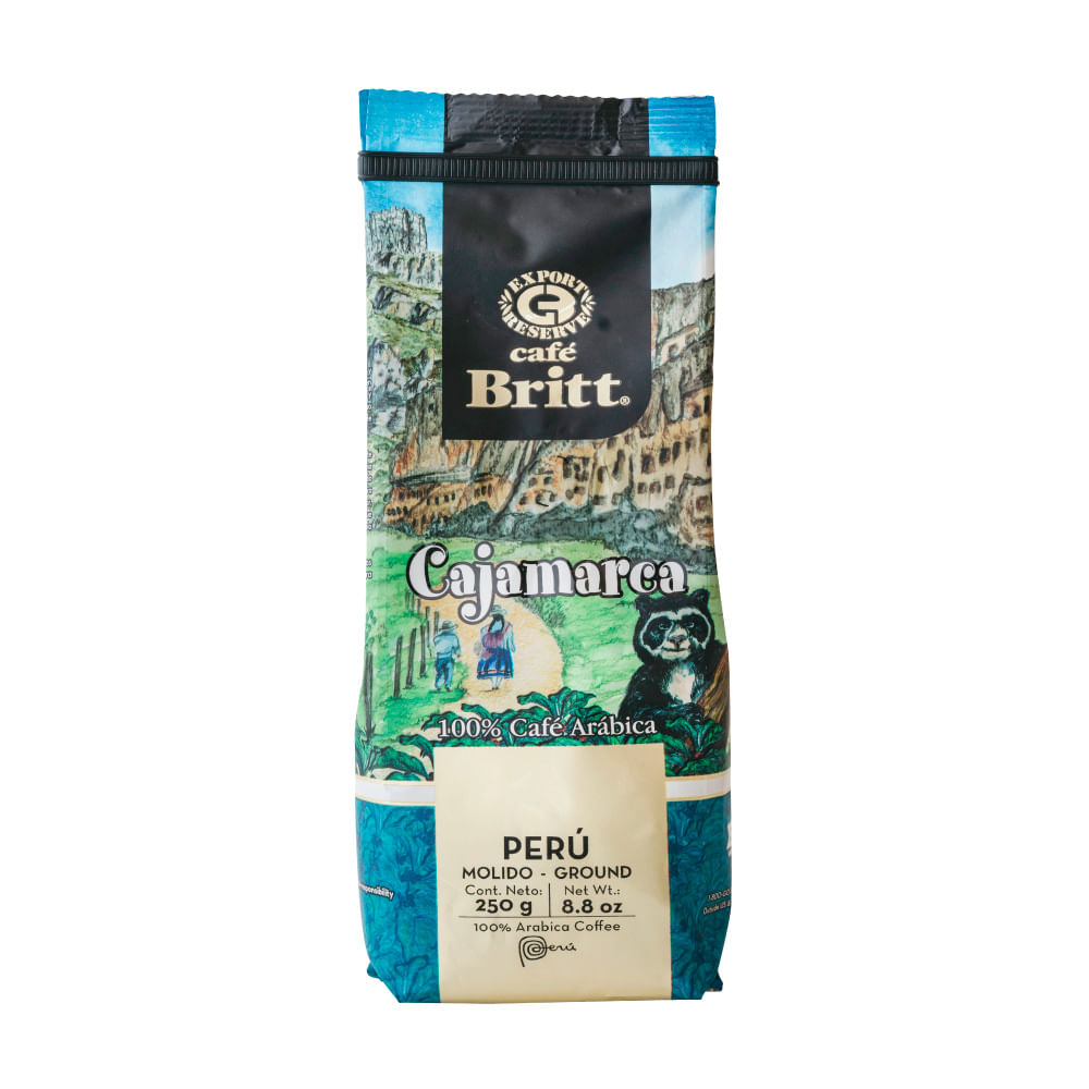 Café Molido Cajamarca Britt 250g