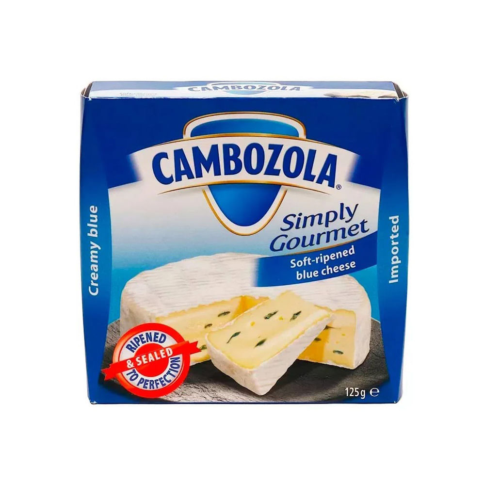 Queso Blue Cheese Cambozola Käserei Champignon Caja 125 gr