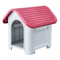 Casa para Perro Pet's Fun Care Rundy Talla M Rojo
