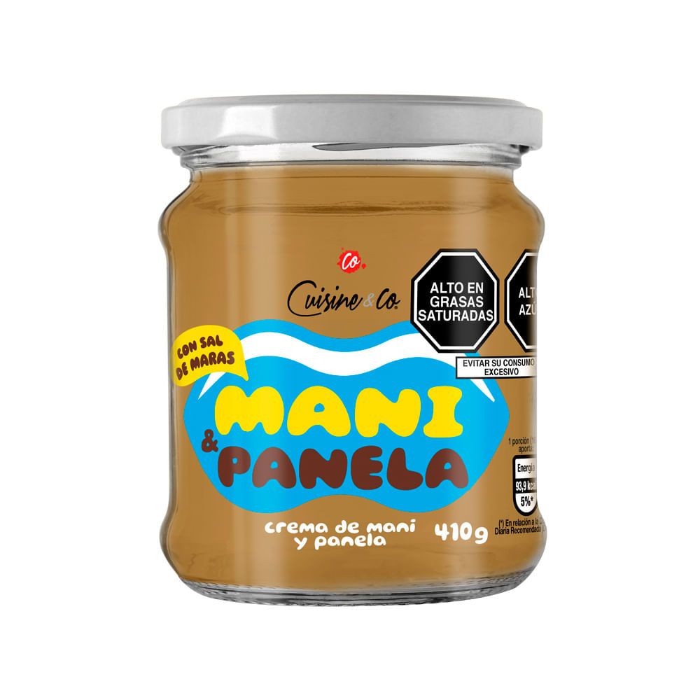Crema de Maní & Panela Cuisine & Co 410g