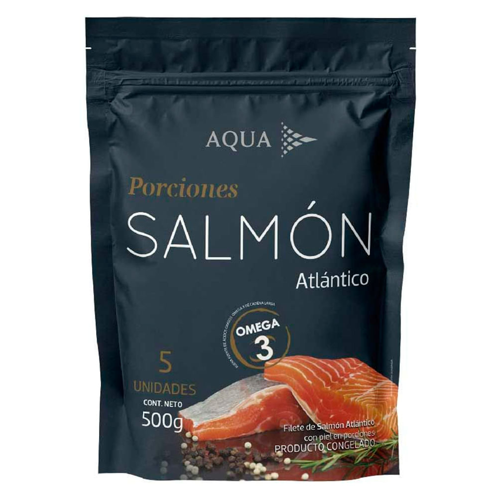 Filete de Salmón Atlántico Aqua 500g