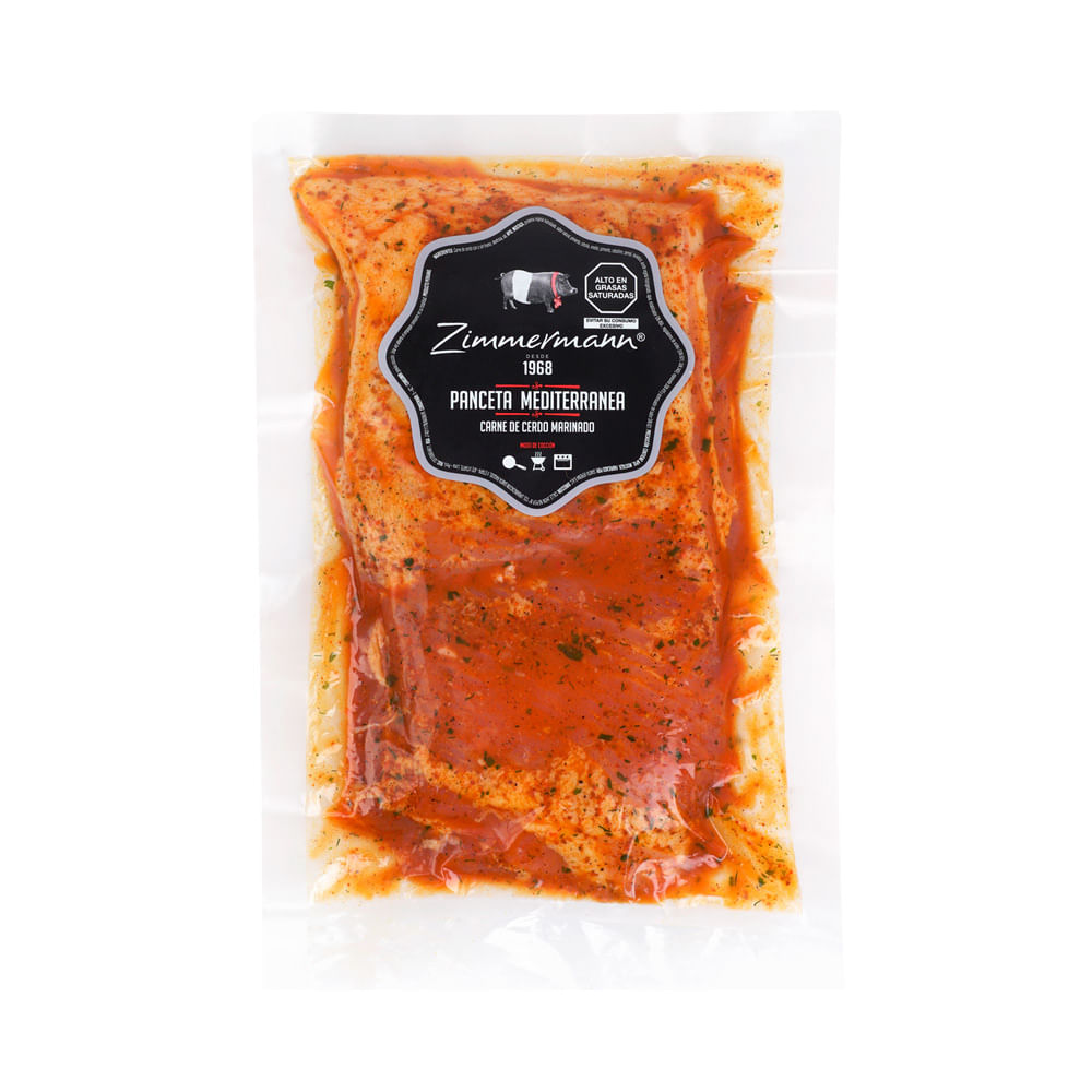 Panceta de Cerdo Marinada Mediterránea Zimmermann x kg