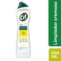 Limpiador Multiuso en Crema Cif Bioactive Limón 500ml
