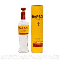 Pisco Puro Quebranta Barsol Botella 750ml