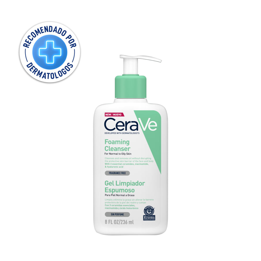 Gel Limpiador Espumoso CeraVe 236ml
