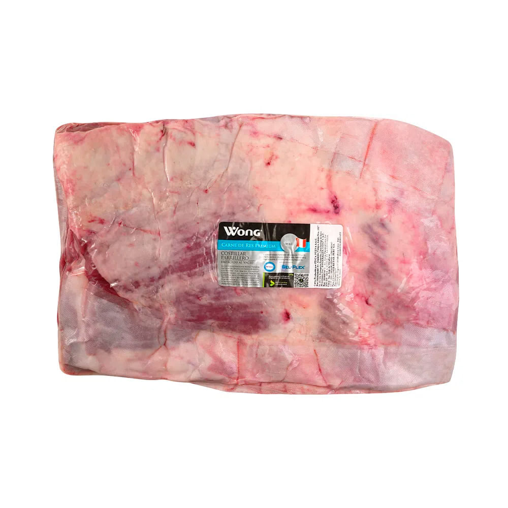 Costillar Parrillero Wong Premium x kg