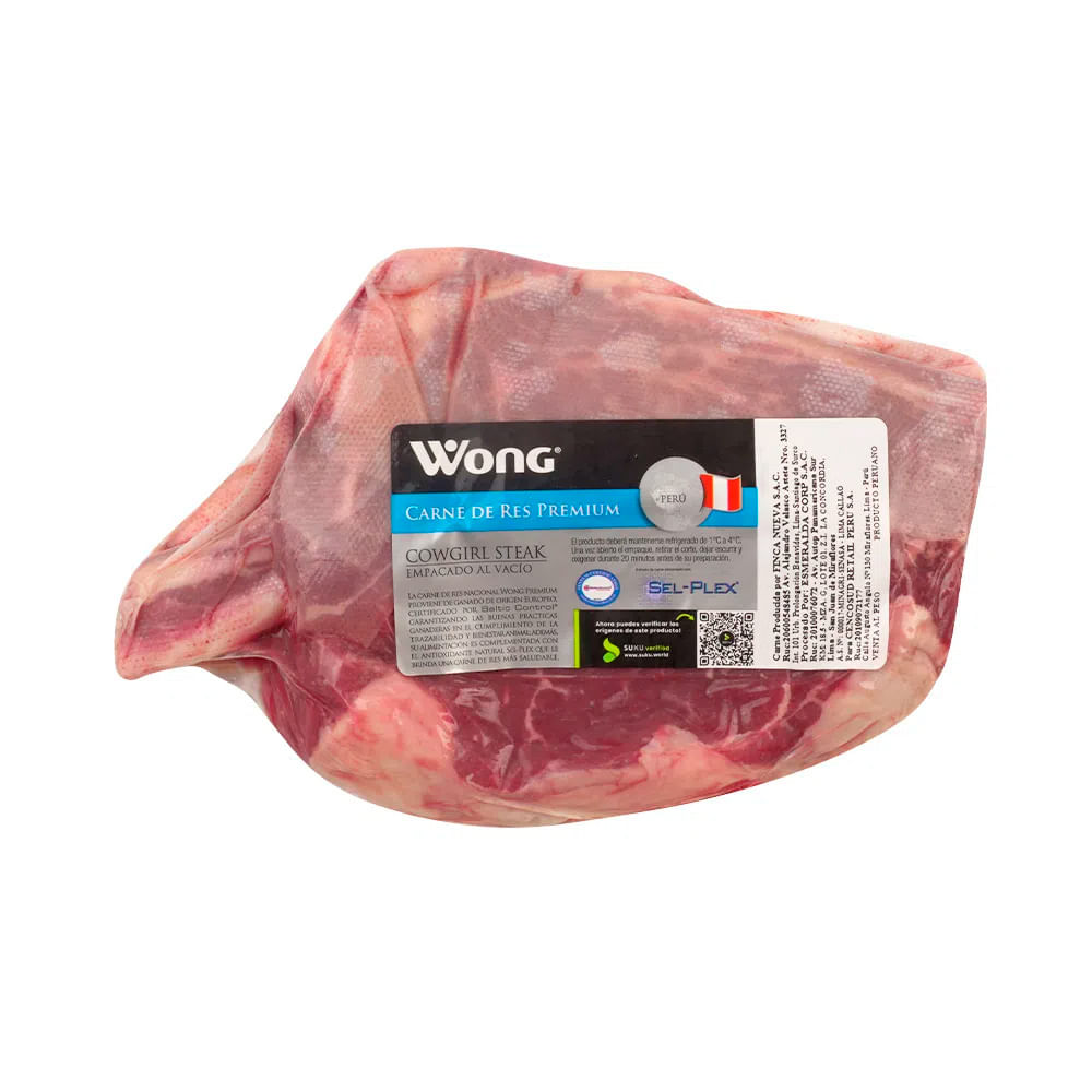 Cowgirl Steak Wong x kg