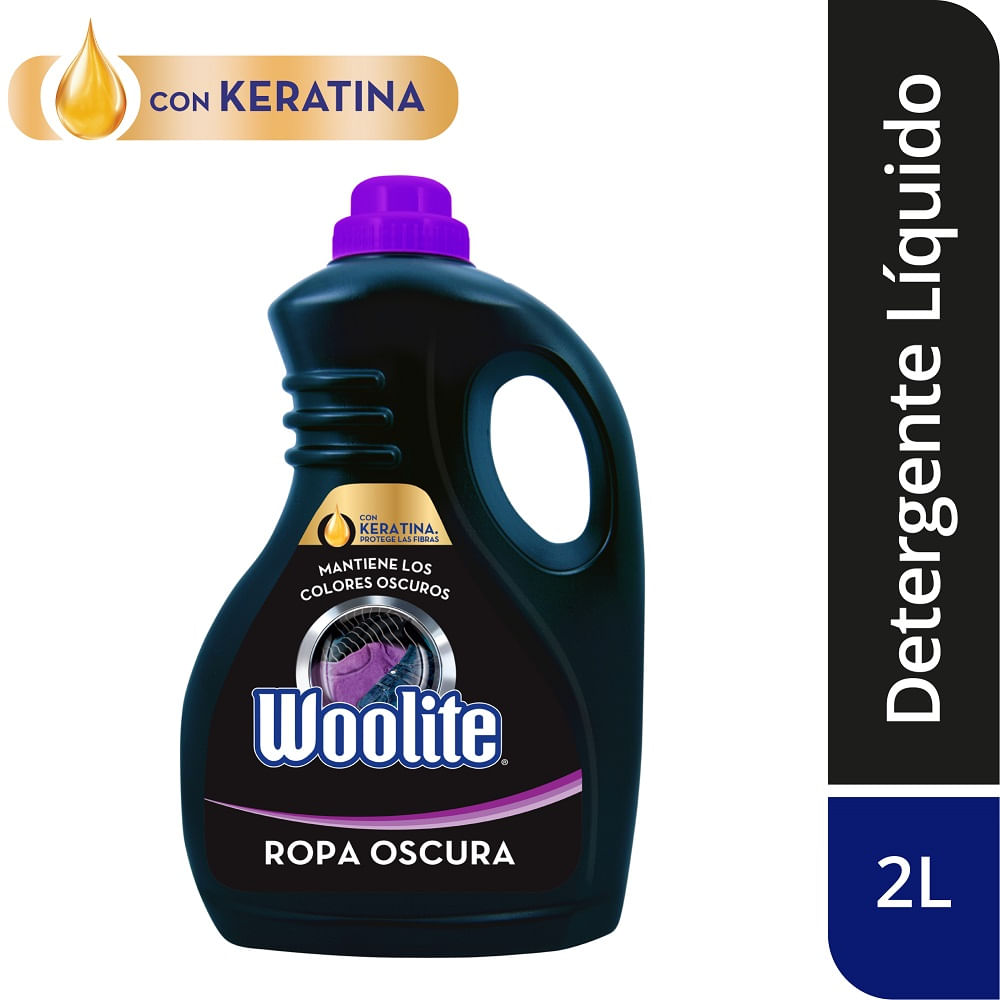 Detergente Líquido Woolite Ropa Oscura 2L