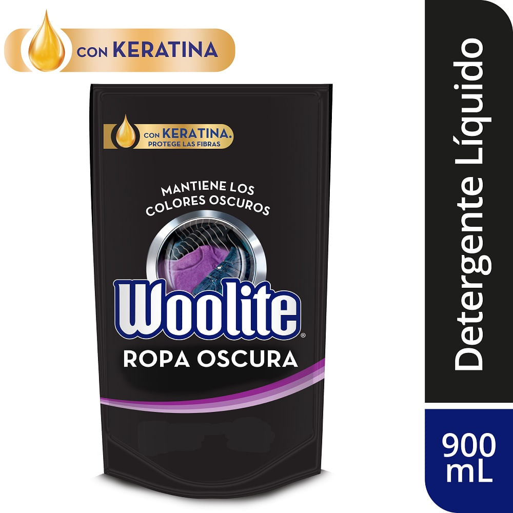Detergente Líquido Woolite Ropa Oscura 900ml