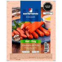 Hot Dog Ahumado de Pollo San Fernando 440