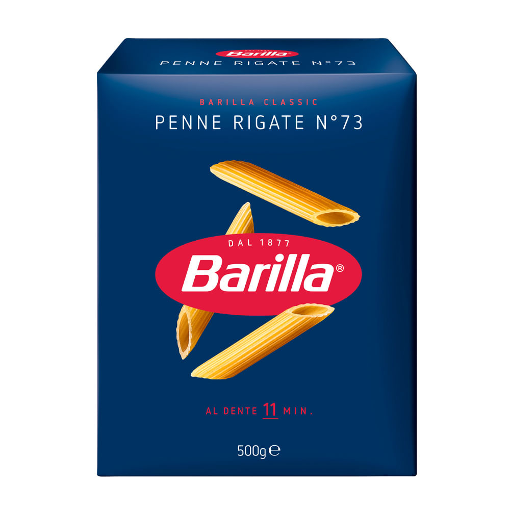 Pastina Penne Rigate Nro 73 Barilla 500g