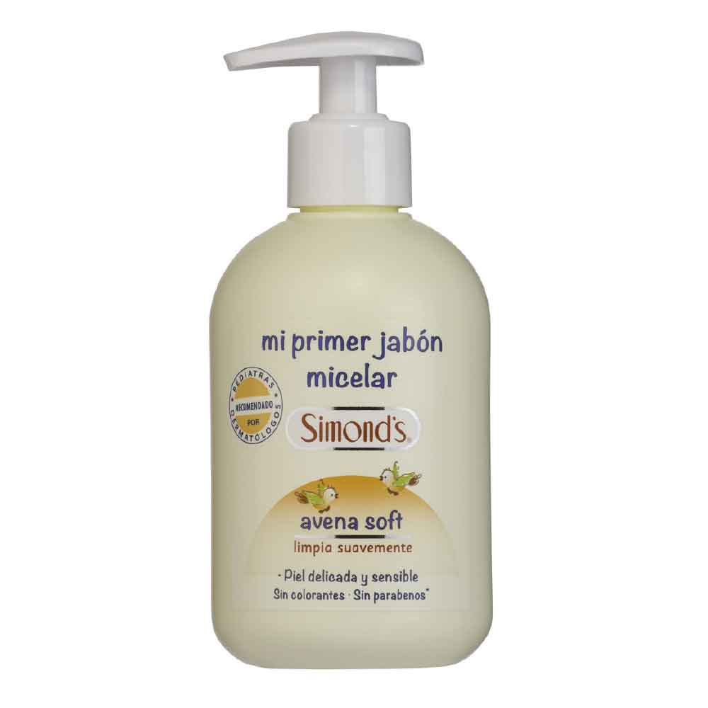 Jabón Líquido SIMOND'S Mi Primer Jabón Micelar Avena Soft Frasco 340ml