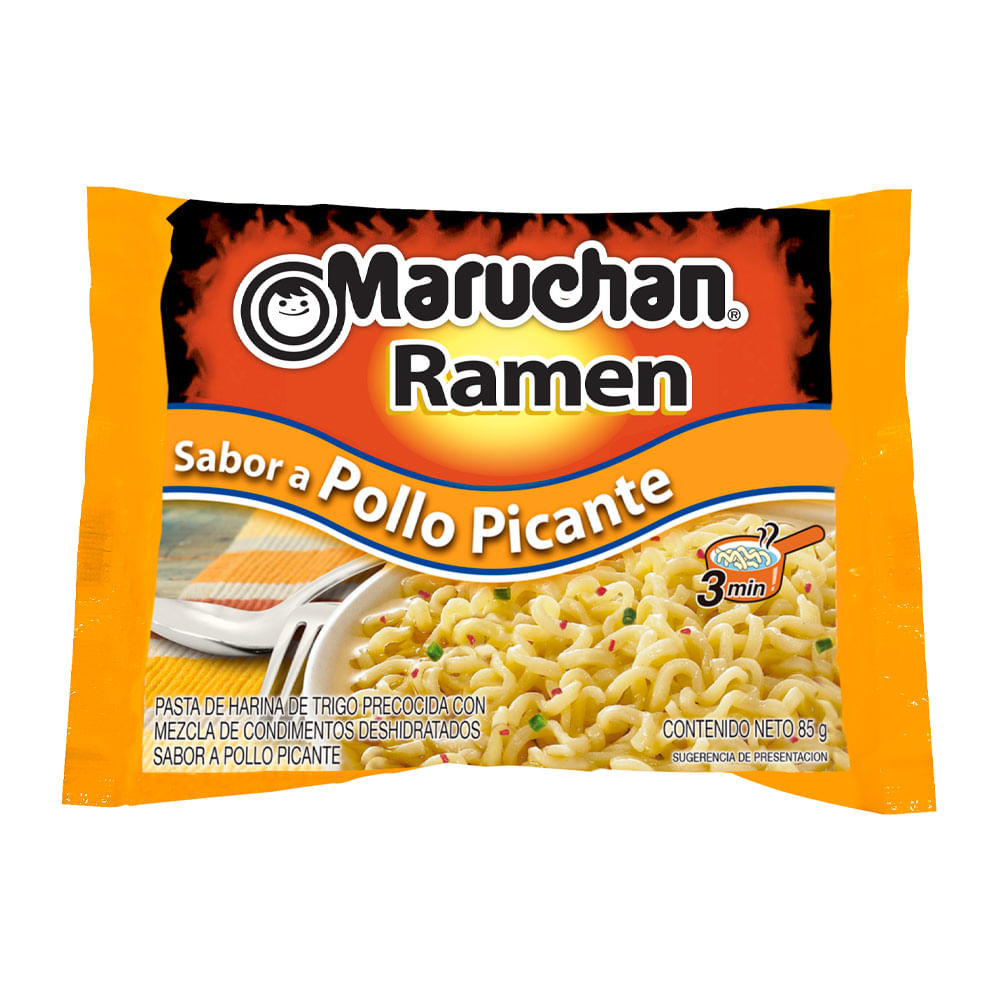 Sopa Ramen Maruchan Sabor Pollo Picante 85g