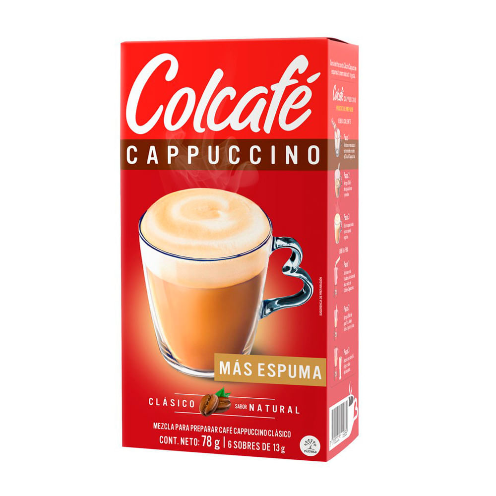 Cappuccino Colcafé Clásico 6un