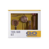 Kit Tool Bar Go Barman Cobre
