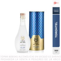 Pisco Mosto Verde Torontel Viñas de Oro Colección Premium Botella 500ml