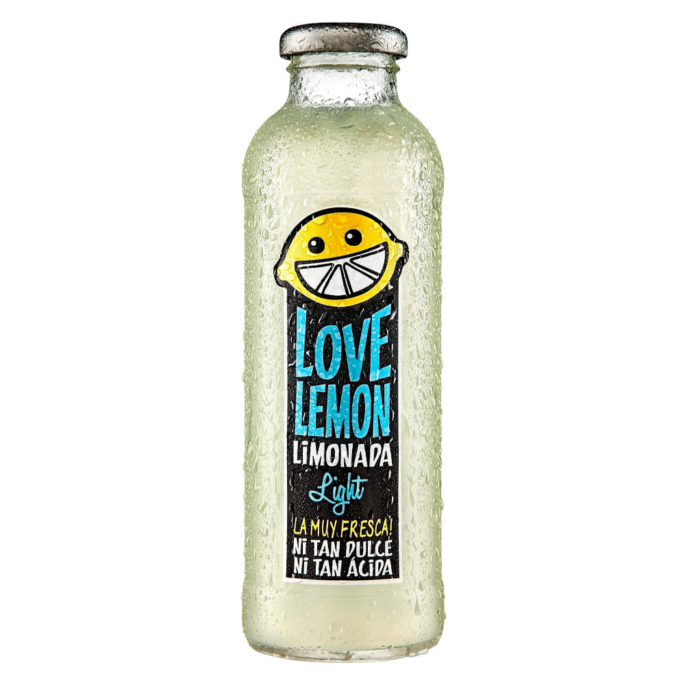 Limonada Love Lemon Light Botella 1L