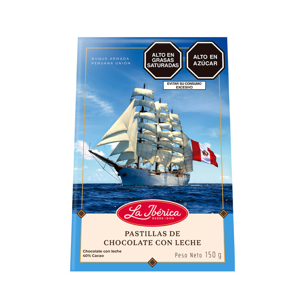 Pastillas de Chocolate La Ibérica 150g
