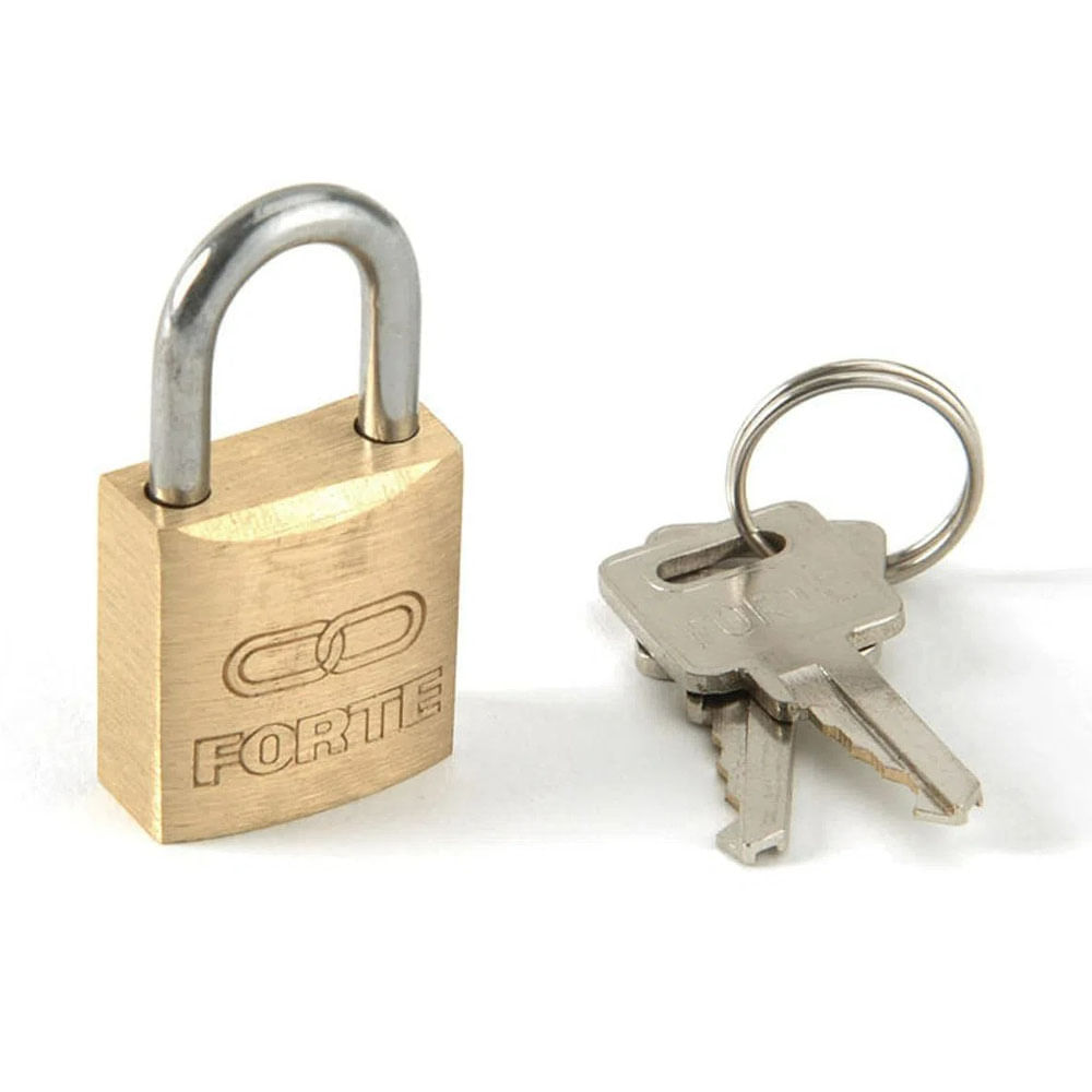 Candado Forte Bronce f20 Blíster