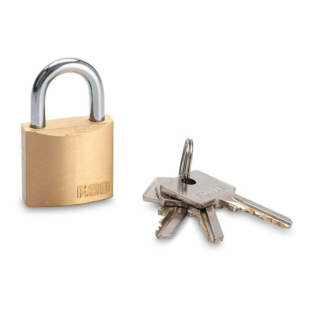 Candado Forte Bronce F30 Blíster