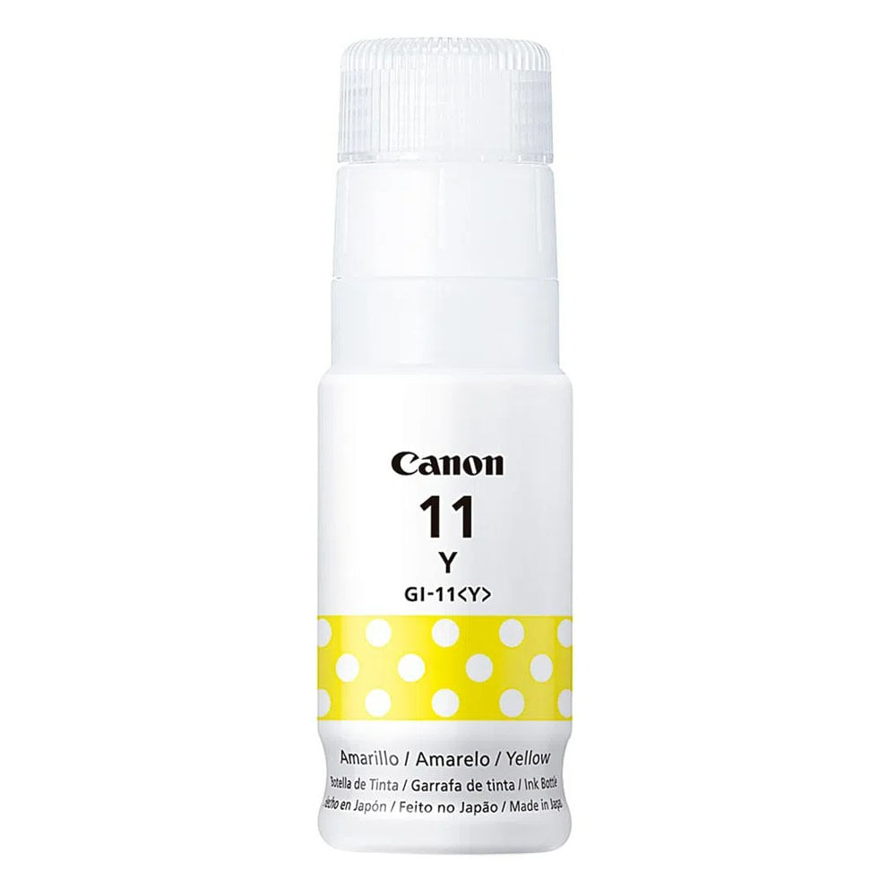 Botella de Tinta Canon Gi-11 Amarillo Lam