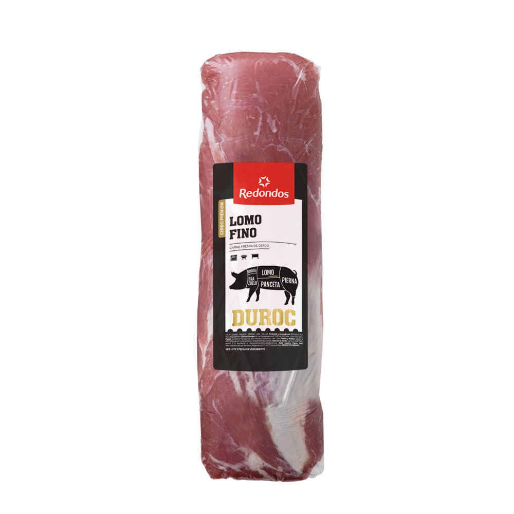 Lomo Fino de Cerdo Duroc Redondos x kg