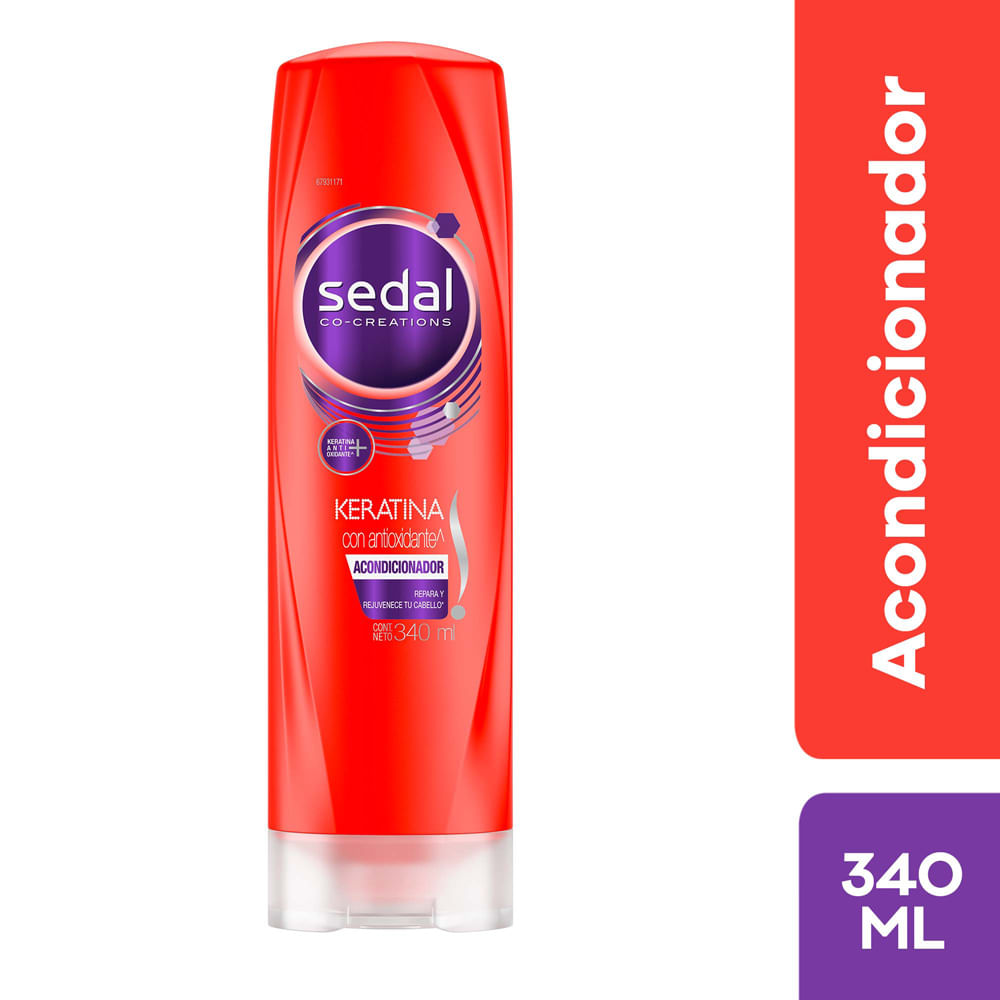 Acondicionador Sedal Co Creations Keratina con Antioxidante 340ml
