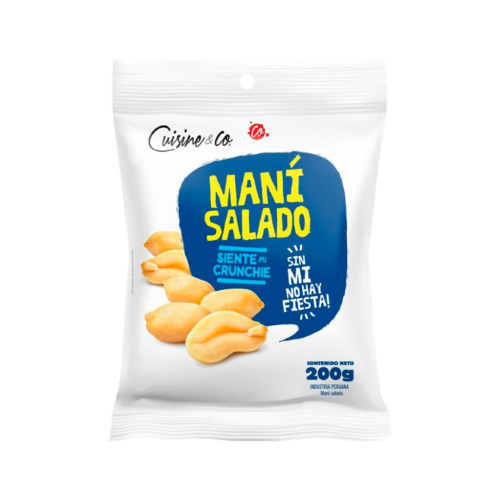 Maní Salado Cuisine & Co 200g