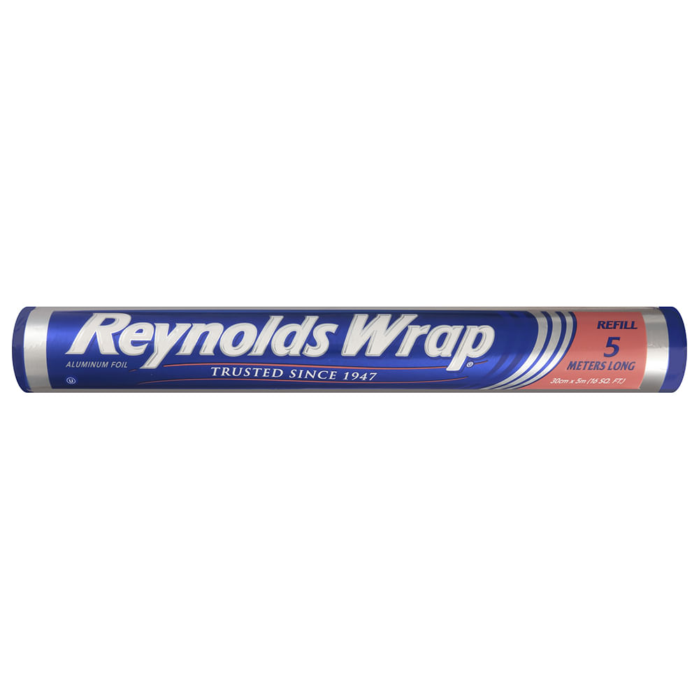 Papel Aluminio Reynolds Wrap Extra Fuerte 5m