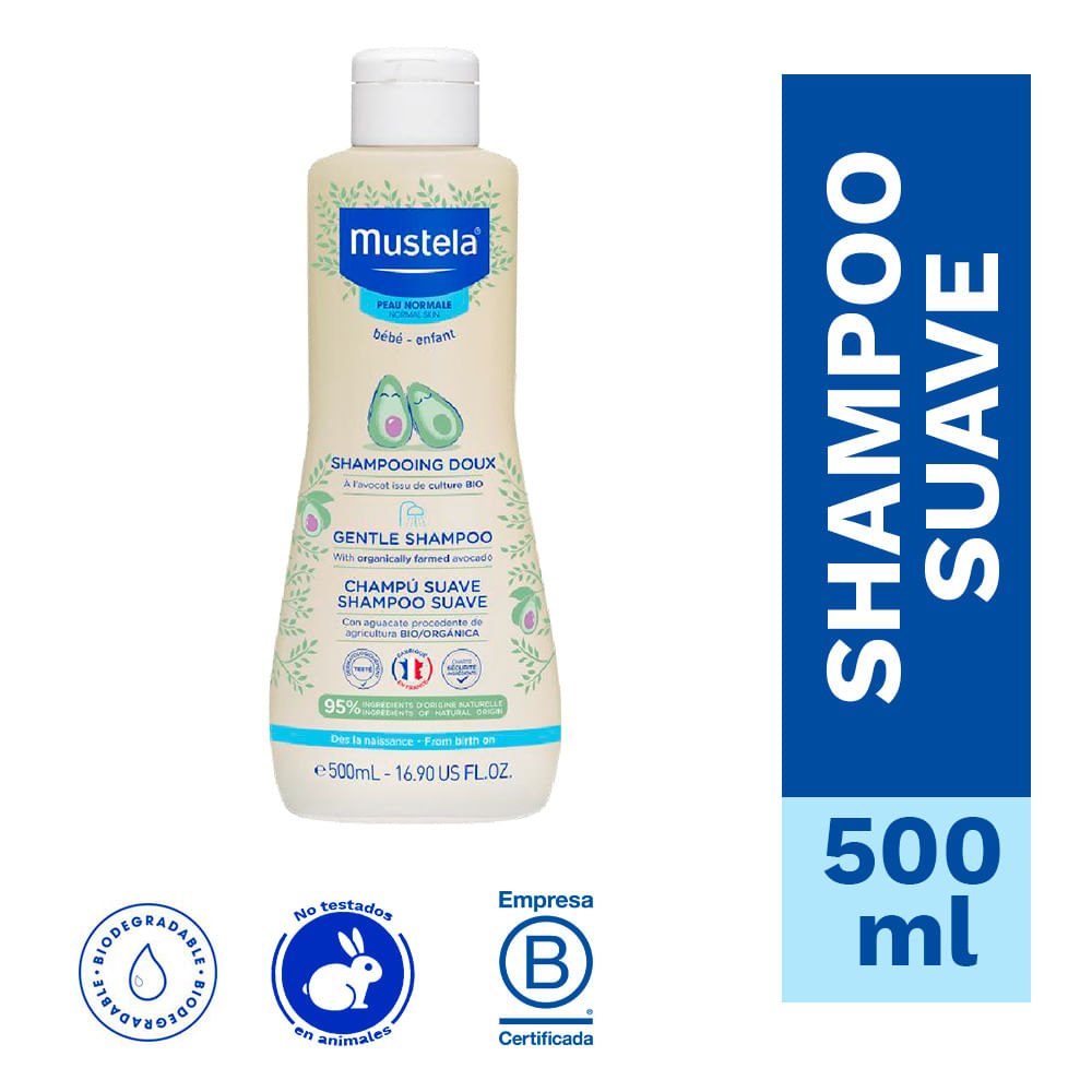 Shampoo Suave Mustela 500ml